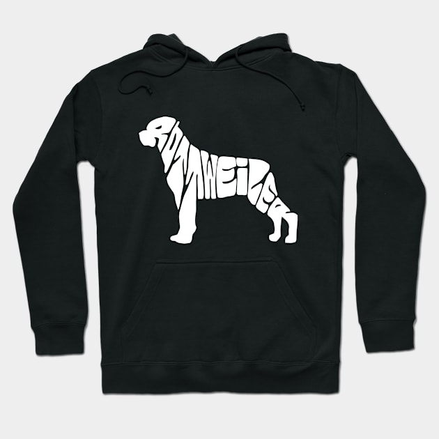 Rottweiler Hoodie by Mounika